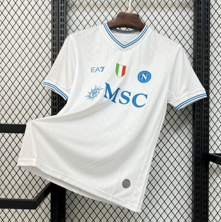 2025/2026 Napoli Champions League version  Away Football Jersey 1:1 Thai Quality