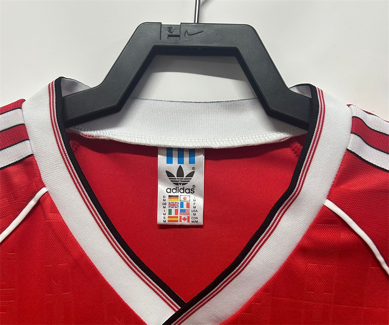 1988/1990 Retro Manchester United Home Football Shirt 1:1 Thai Quality