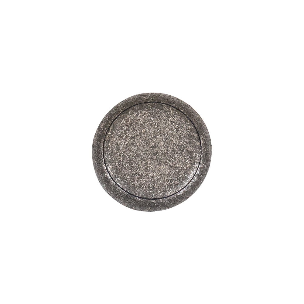 Italian Blue Silver Shank Back Metal Button - 24L/15mm - Joann Fabrics