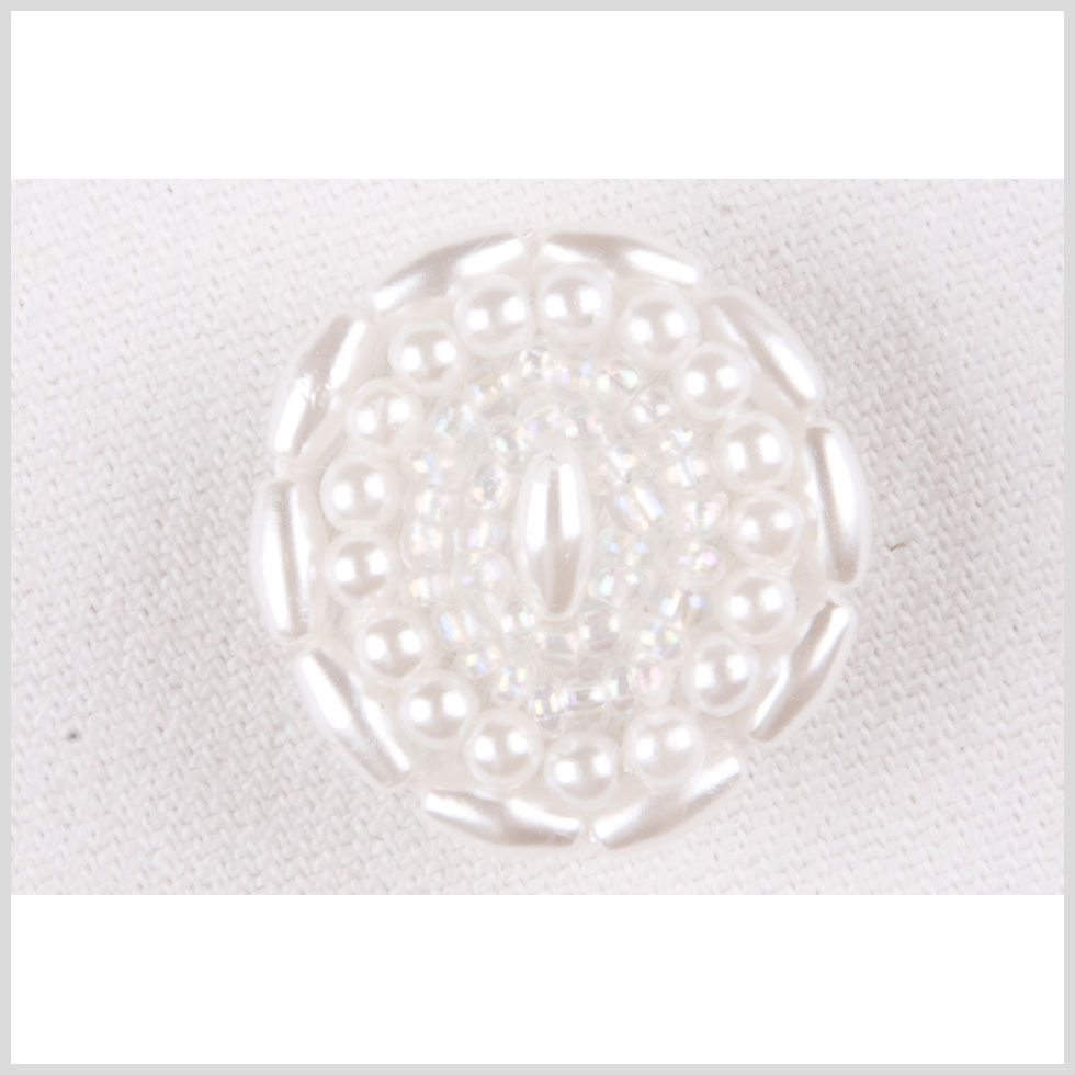 White Plastic Button - 40L/25.5mm - Joann Fabrics