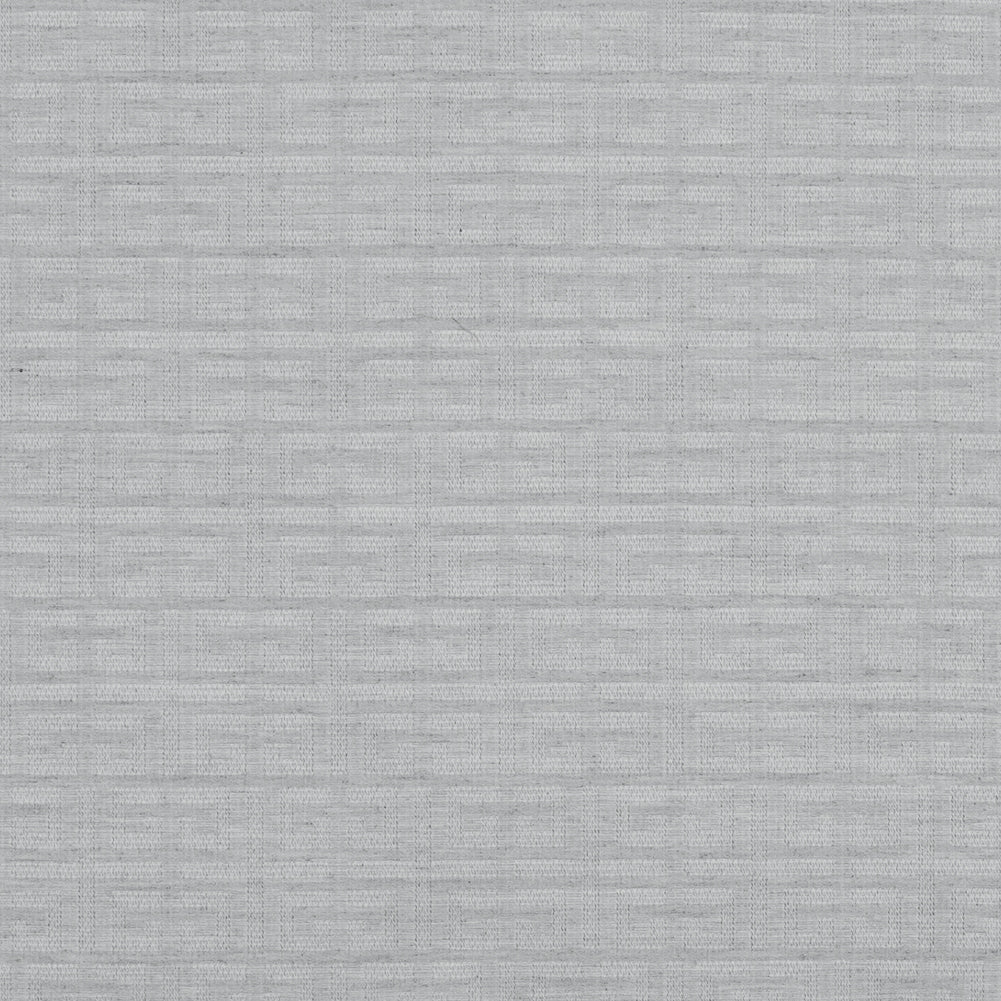 Gray Geometric Polyester and Cotton Jacquard - Joann Fabrics