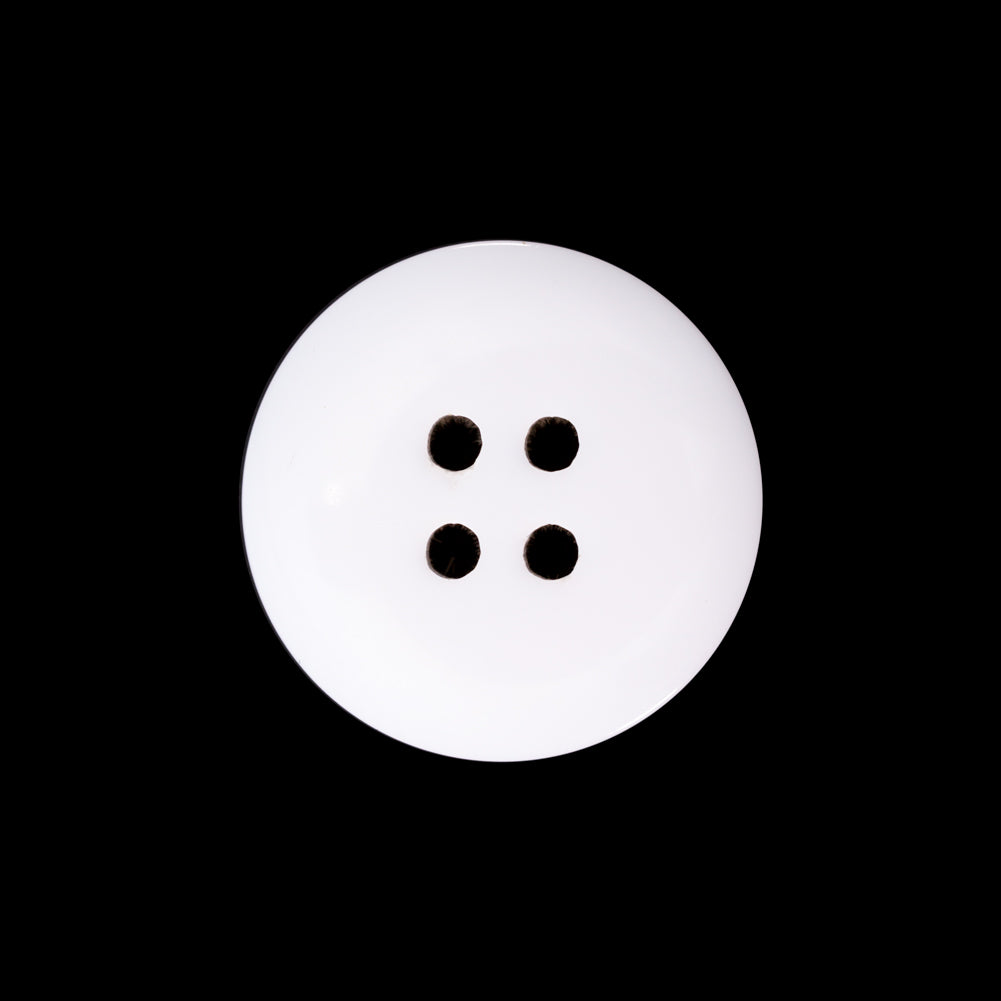 Italian Ivory 4-Hole Velvet-Faced Plastic Button - 36L/23mm - Joann Fabrics