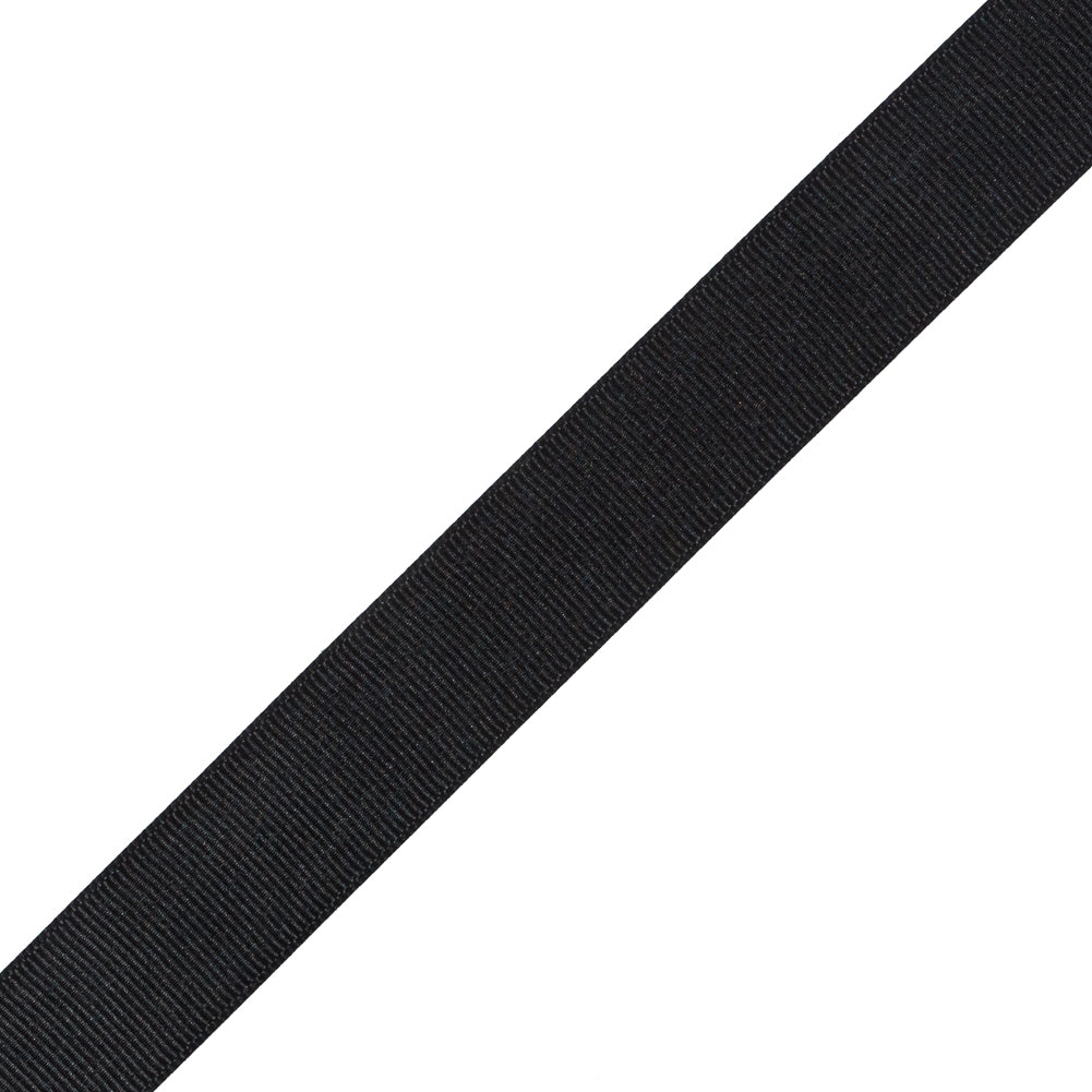 Black Grosgrain Ribbon - 1