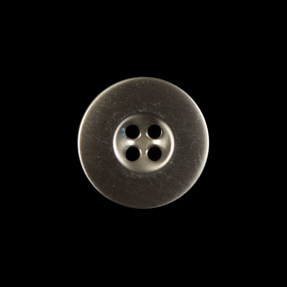 Silver Metal 4-Hole Button - 32L/20mm - Joann Fabrics