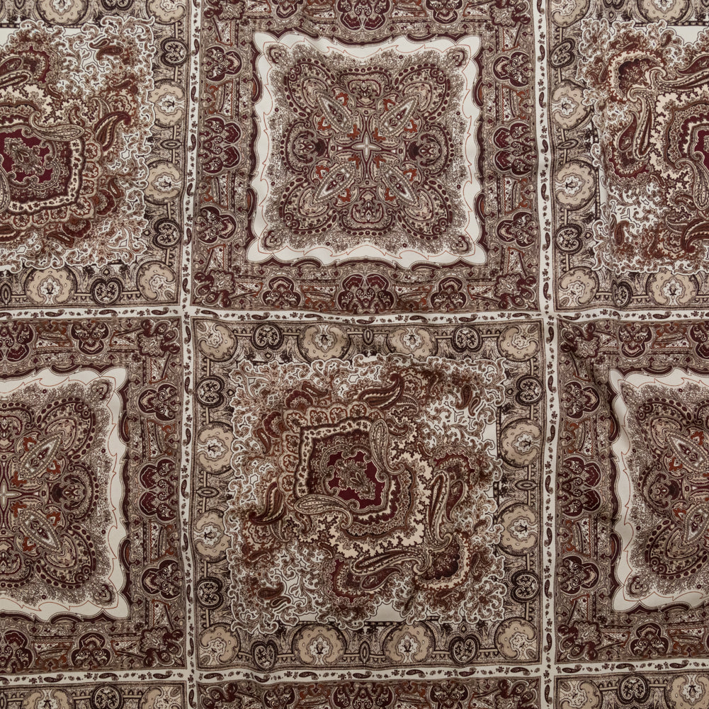 Stretch Cotton Sateen - Bandana Patchwork - Majestic Medley Print - Mood Exclusive Serengeti Collection - Joann Fabrics