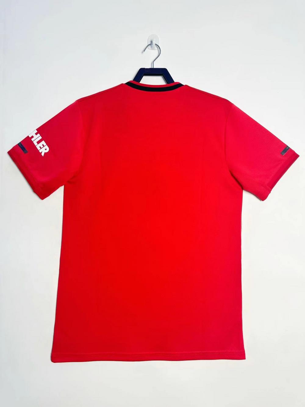 2019-2020 Retro Manchester United Home Football Shirt 1:1 Thai Quality