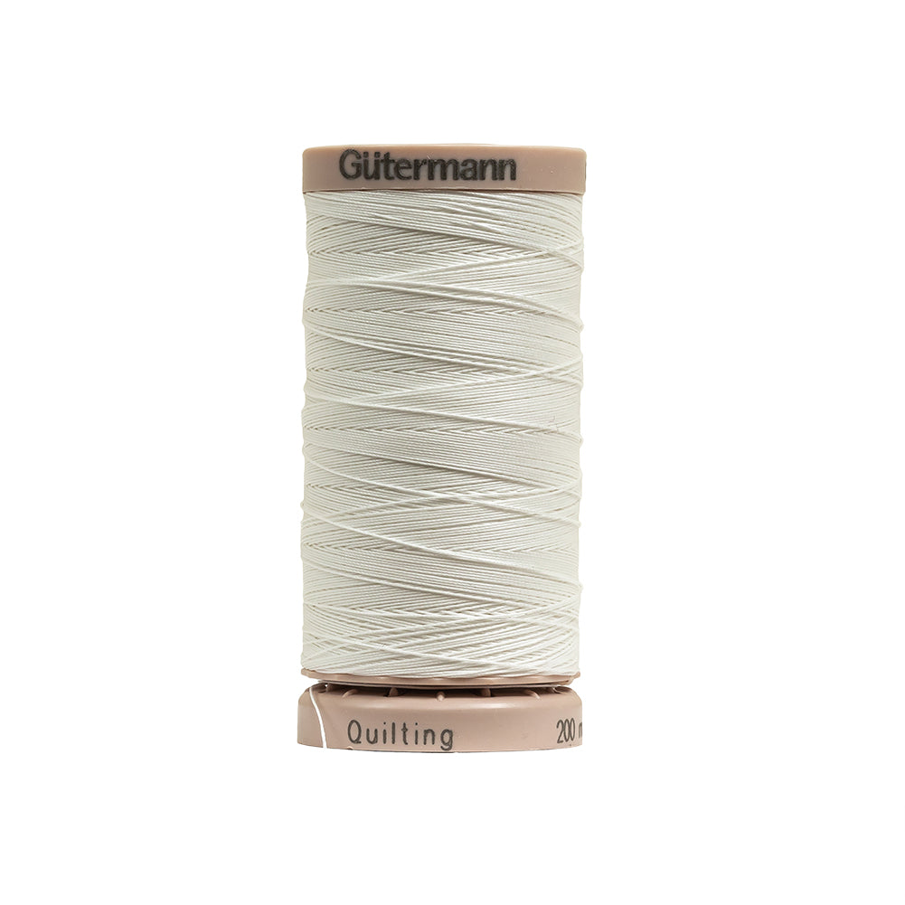 Gutermann Hand Quilting Cotton Thread 200m - 5709 White - Joann Fabrics