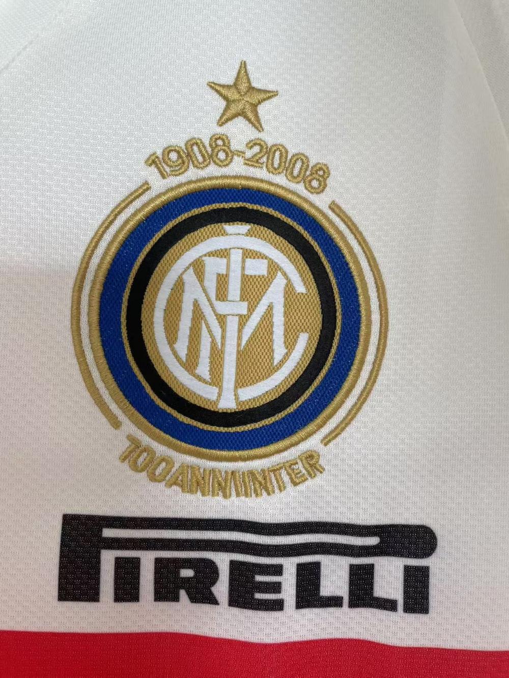 2007/2008 Retro Inter Milan Away Euro Football Jersey 1:1 Thai Quality