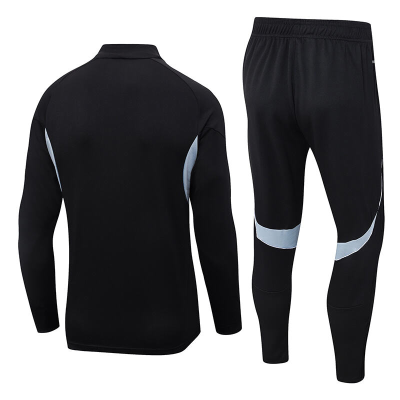 2025/2026 Germany Half-Pull Training Suit Black Jersey Set