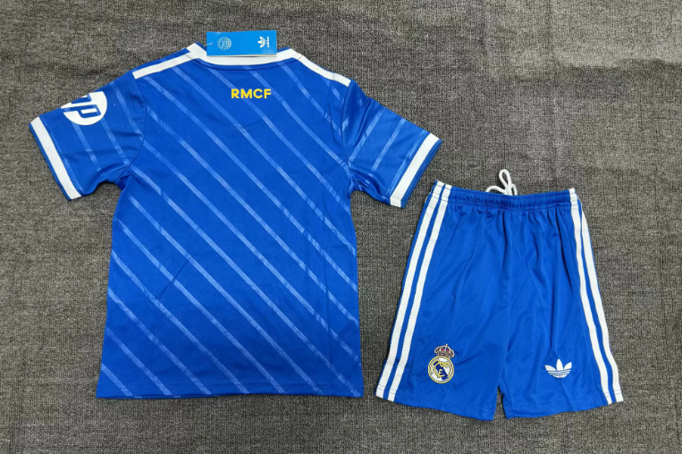 2025/2026 Real Madrid Third Away Football Jersey 1:1 Thai quality Kids Size