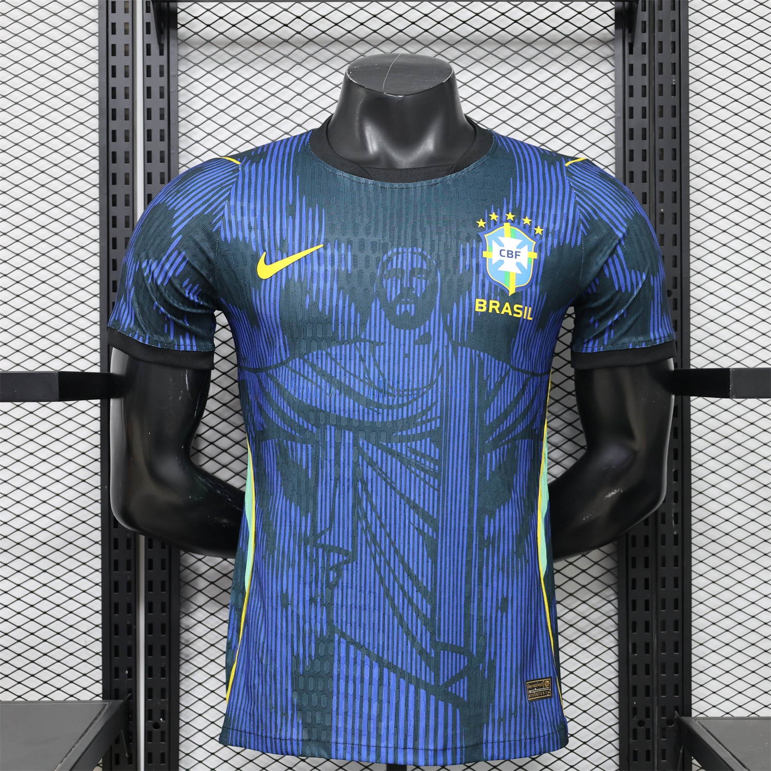 Brazil 2026 Jesus Blue Special Jersey - Player Version - UnitedFutballJersey