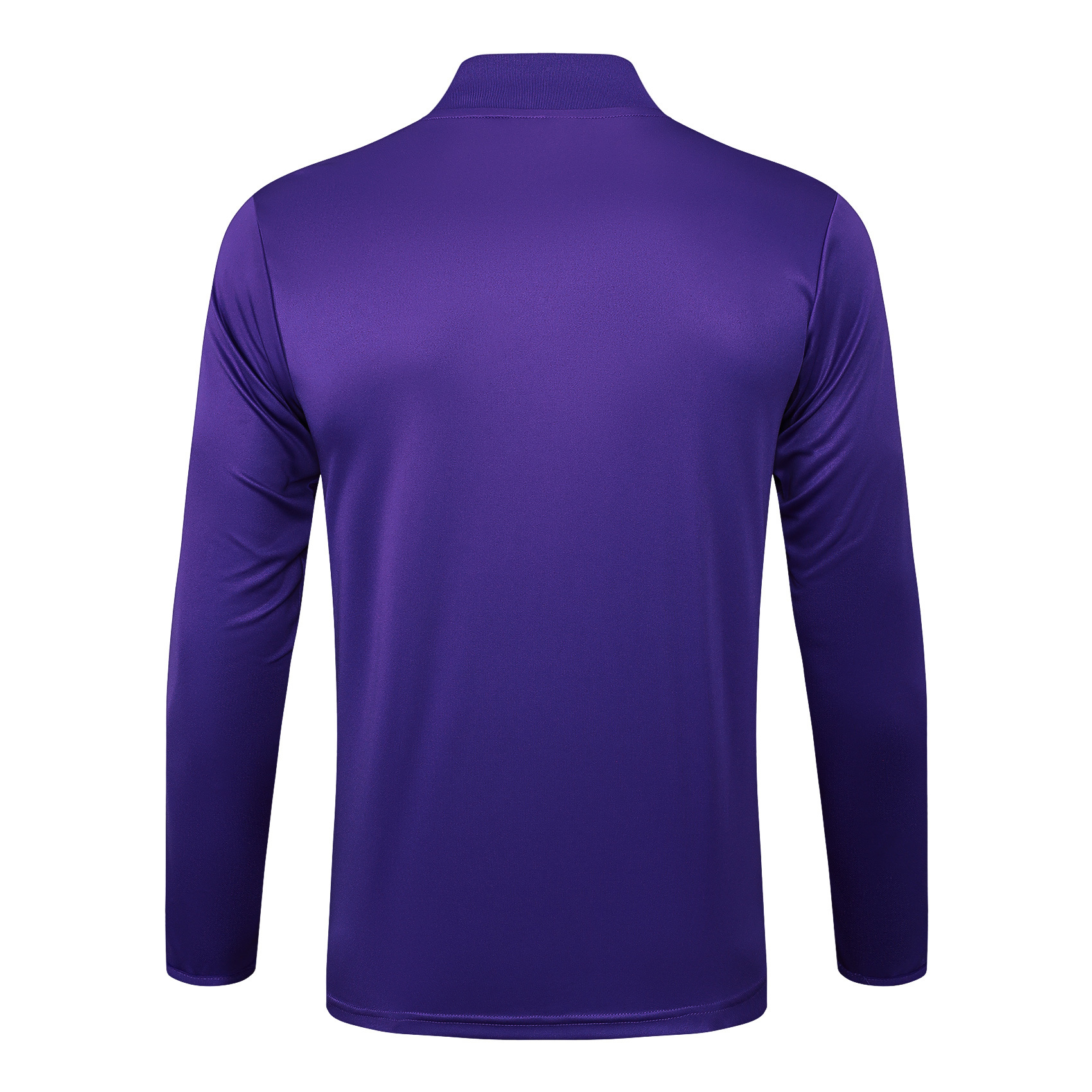 2025/2026 Real Madrid Purple Retro Edition Half-Pull Training Suit Football Shirt 1:1 Thai Quality Set