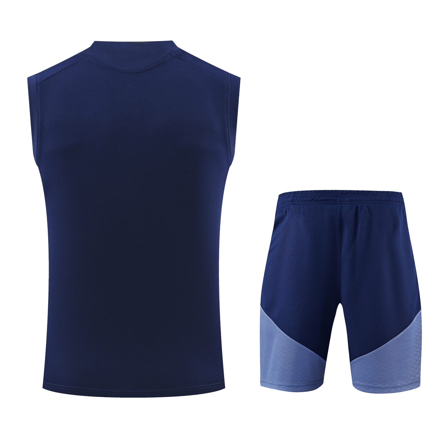 Bayern Munich 26-27 Vest Training Set - Deep Blue Vest and Shorts - UnitedFutballJersey