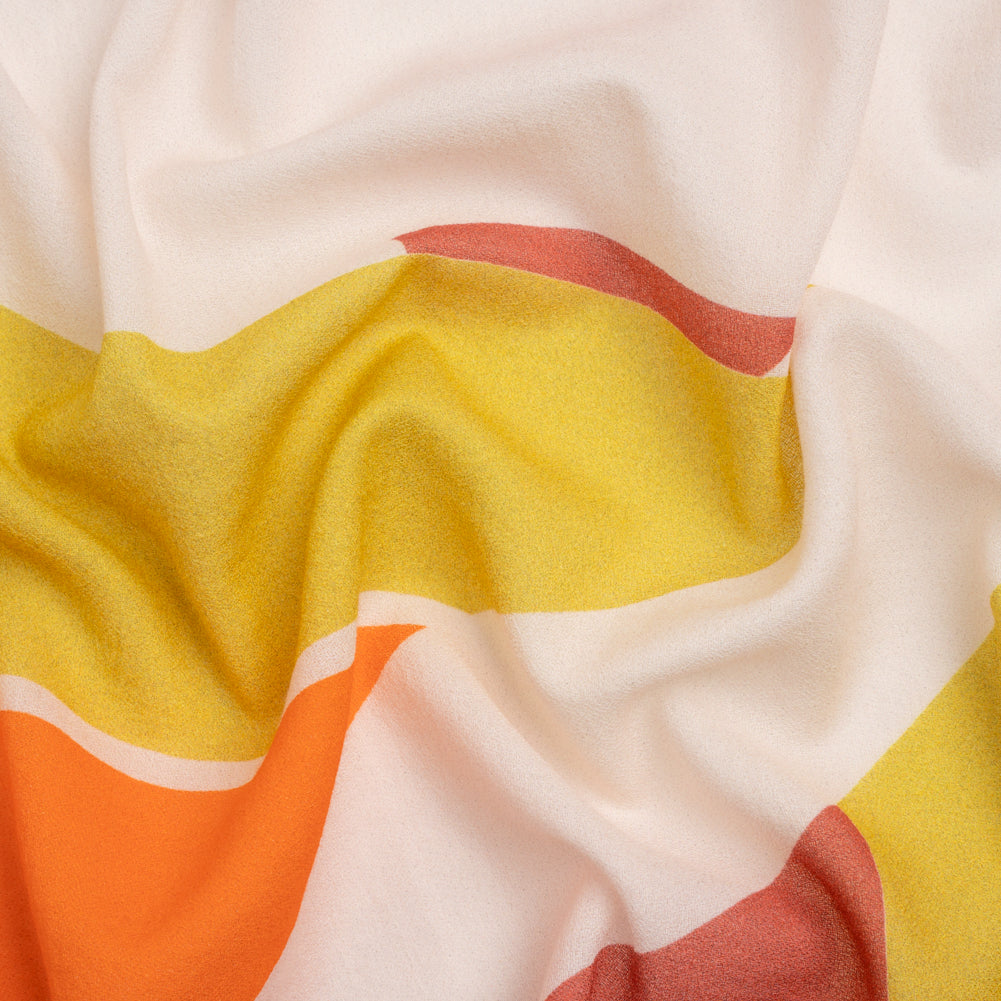 Mood Exclusive Yellow Down the Line Cotton Crepe - Joann Fabrics