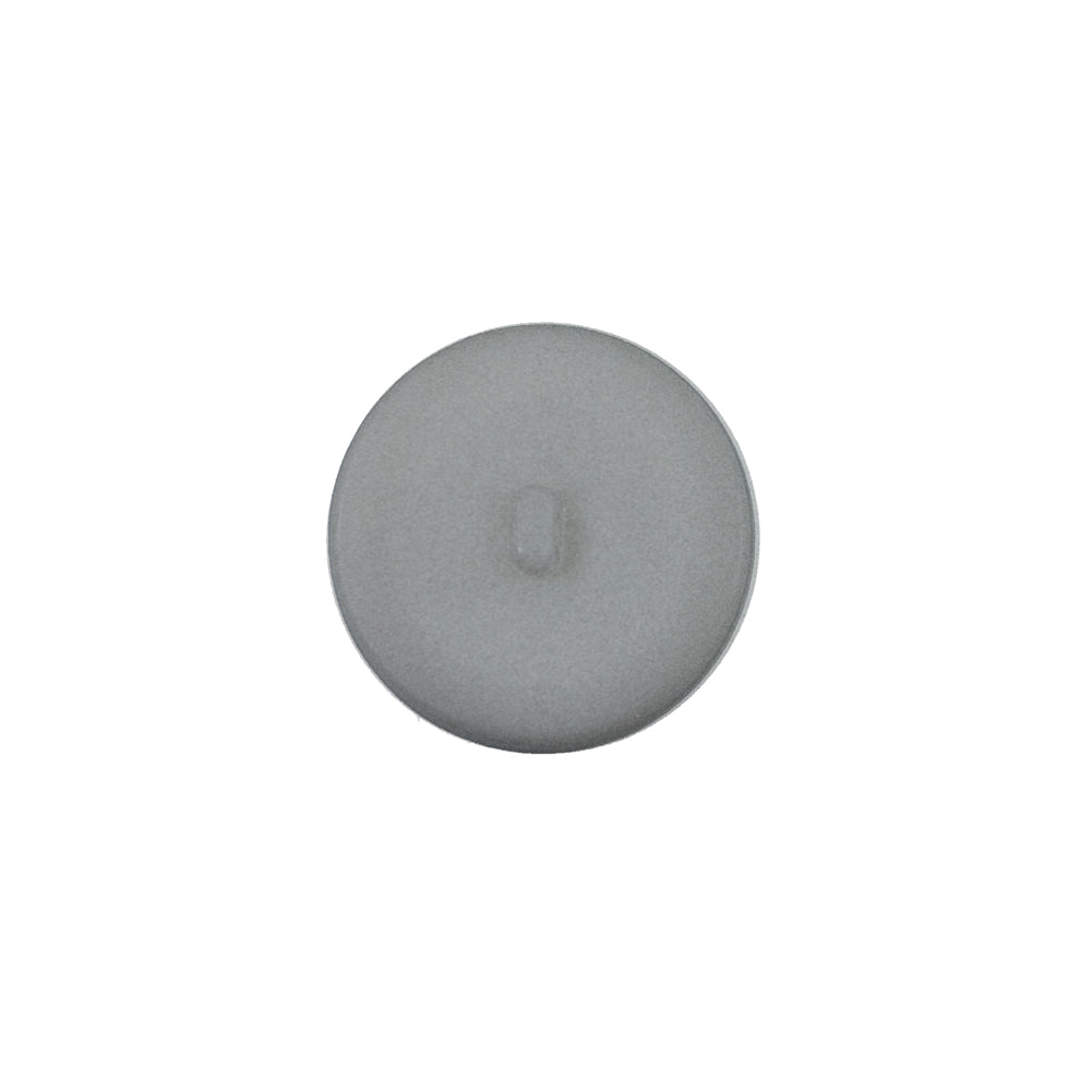 Italian Matte Light Gray Domed Plastic Button - 24L/15mm - Joann Fabrics