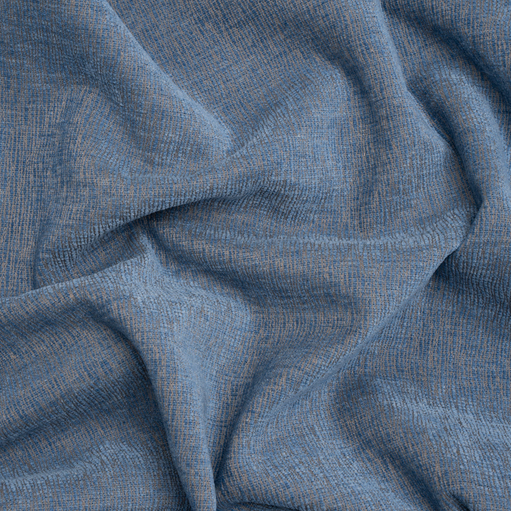 Chenille Upholstery Woven with Latex Backing - Periwinkle - Lovell Collection - Joann Fabrics