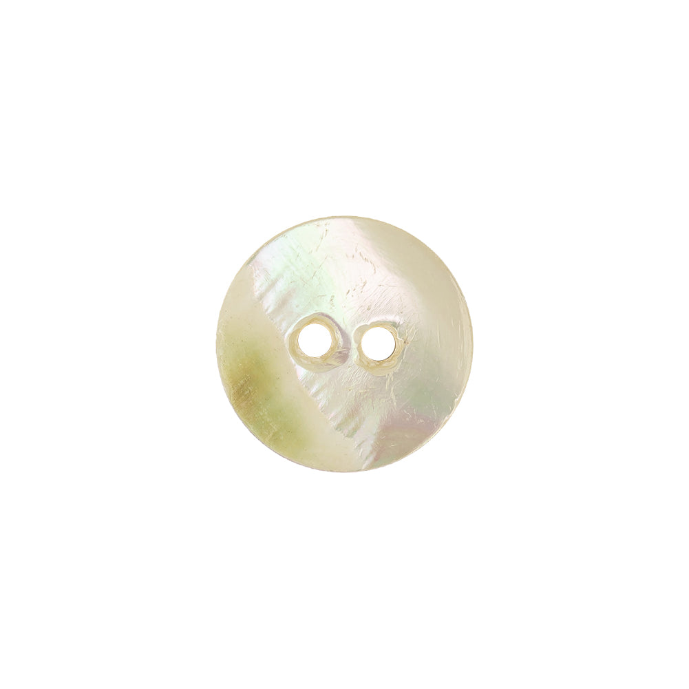 Platinum Frosting Iridescent 2-Hole Shell Saucer Button - 22L/14mm - Joann Fabrics
