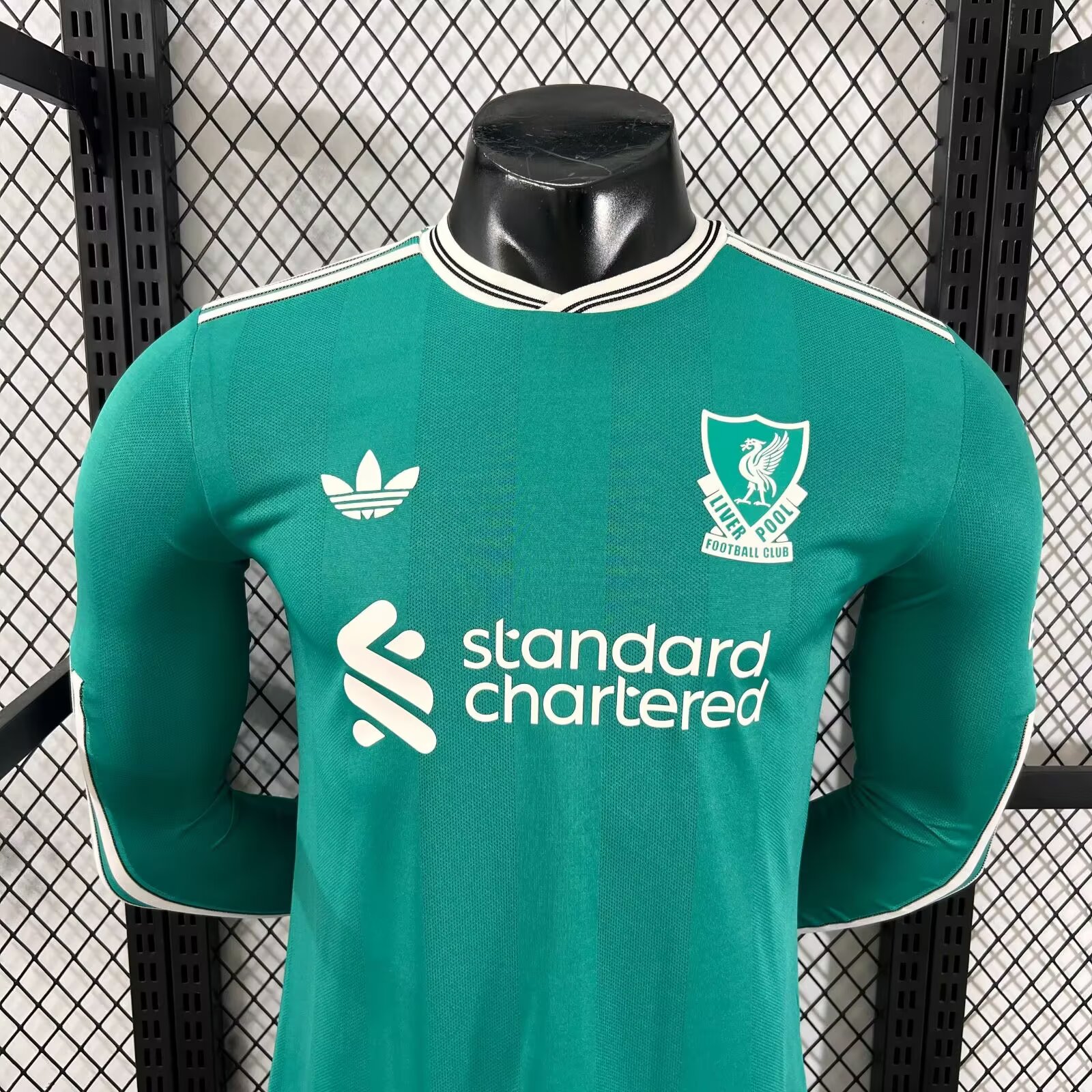 2025/2026 Long Sleeve Player Version Liverpool Third Away  Football Shirt 1:1 Thai Quality