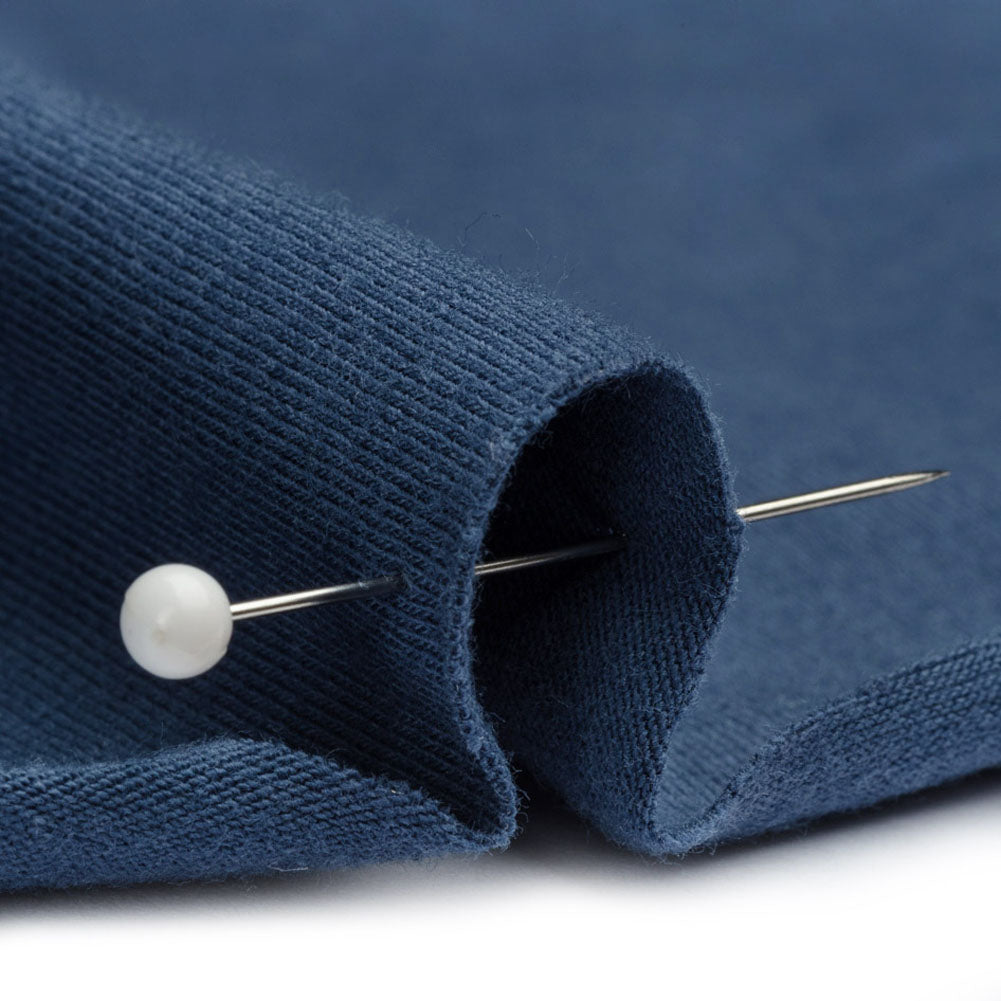 Muted Navy Stretch Cotton Jersey - Joann Fabrics
