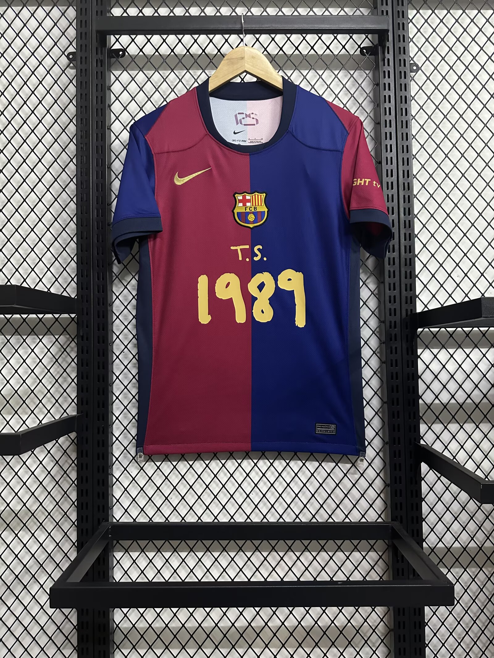 2025/2026 Barcelona Home 1989 Advertise Football Jersey 1:1 Thai Quality