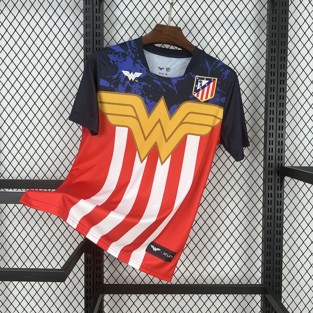 2025/2026 Atletico Madrid Wonder Woman Version Football Jersey 1:1 Thai Quality