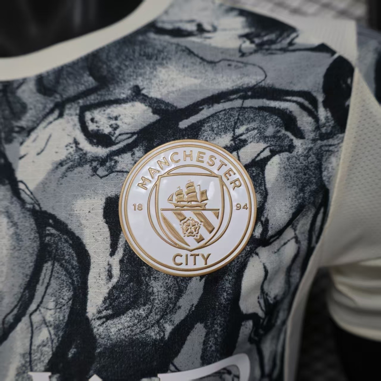 2025/2026 Player Version Manchester City Gray Special Edition Football Jersey 1:1 Thai quality