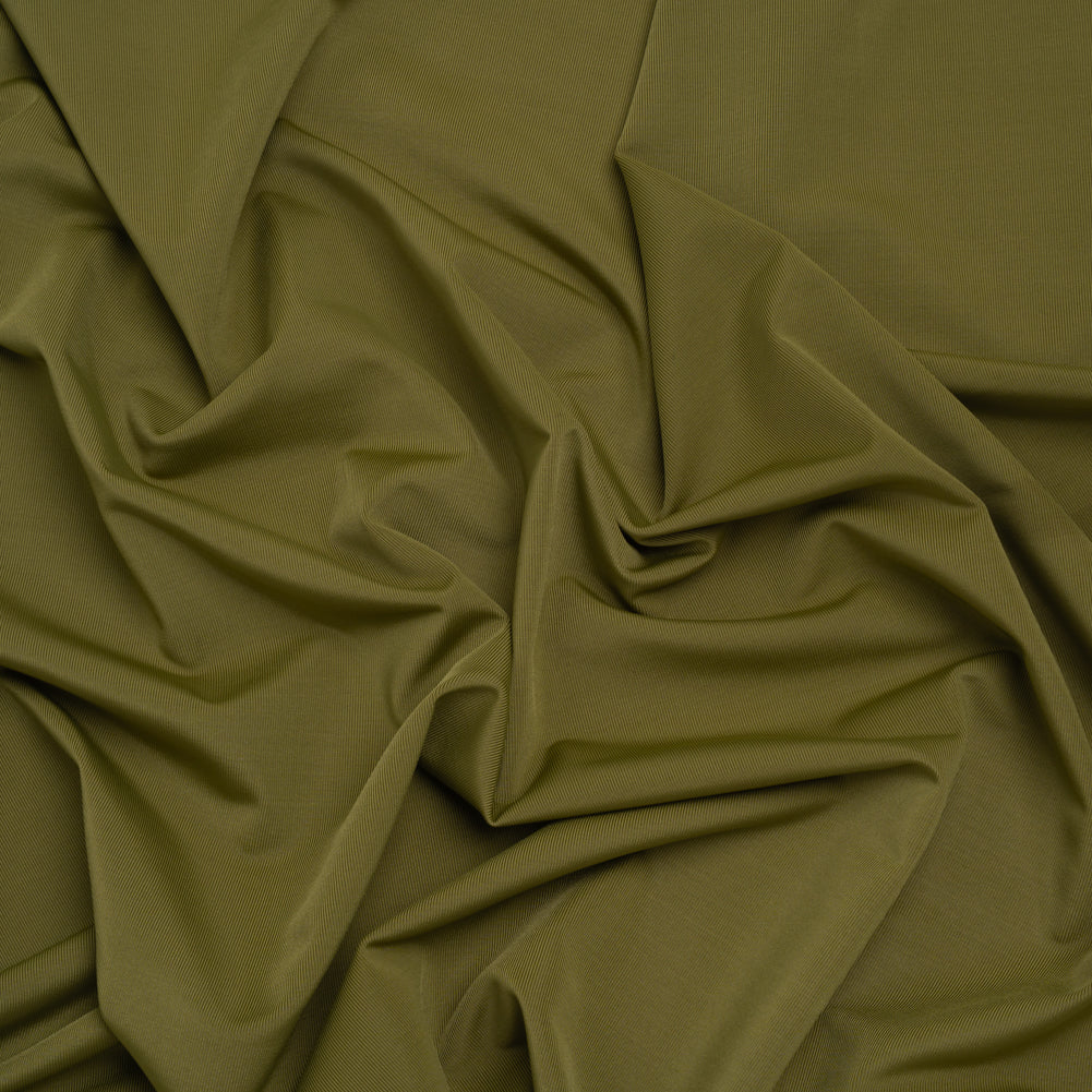 Stretch Polyester Jersey - Basil Green - Famous Australian Designer Deadstock - Joann Fabrics