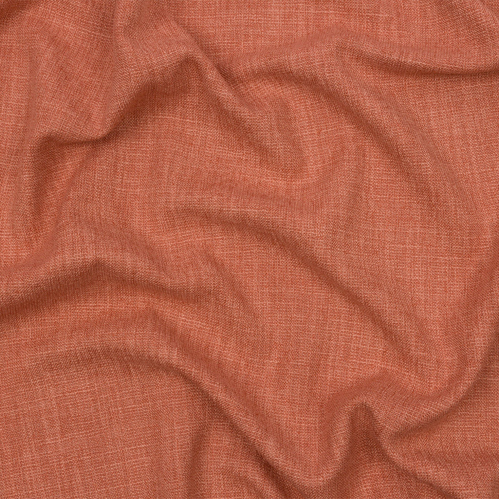 Soft Textured Recycled Polyester Drapery Woven - Coral - British Imported - Joann Fabrics