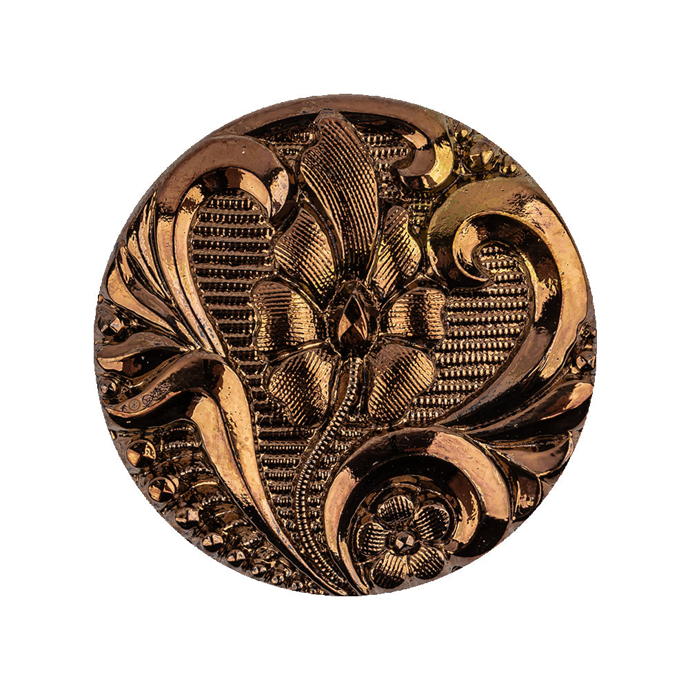 Copper Glass Button - 44L/28mm - Joann Fabrics