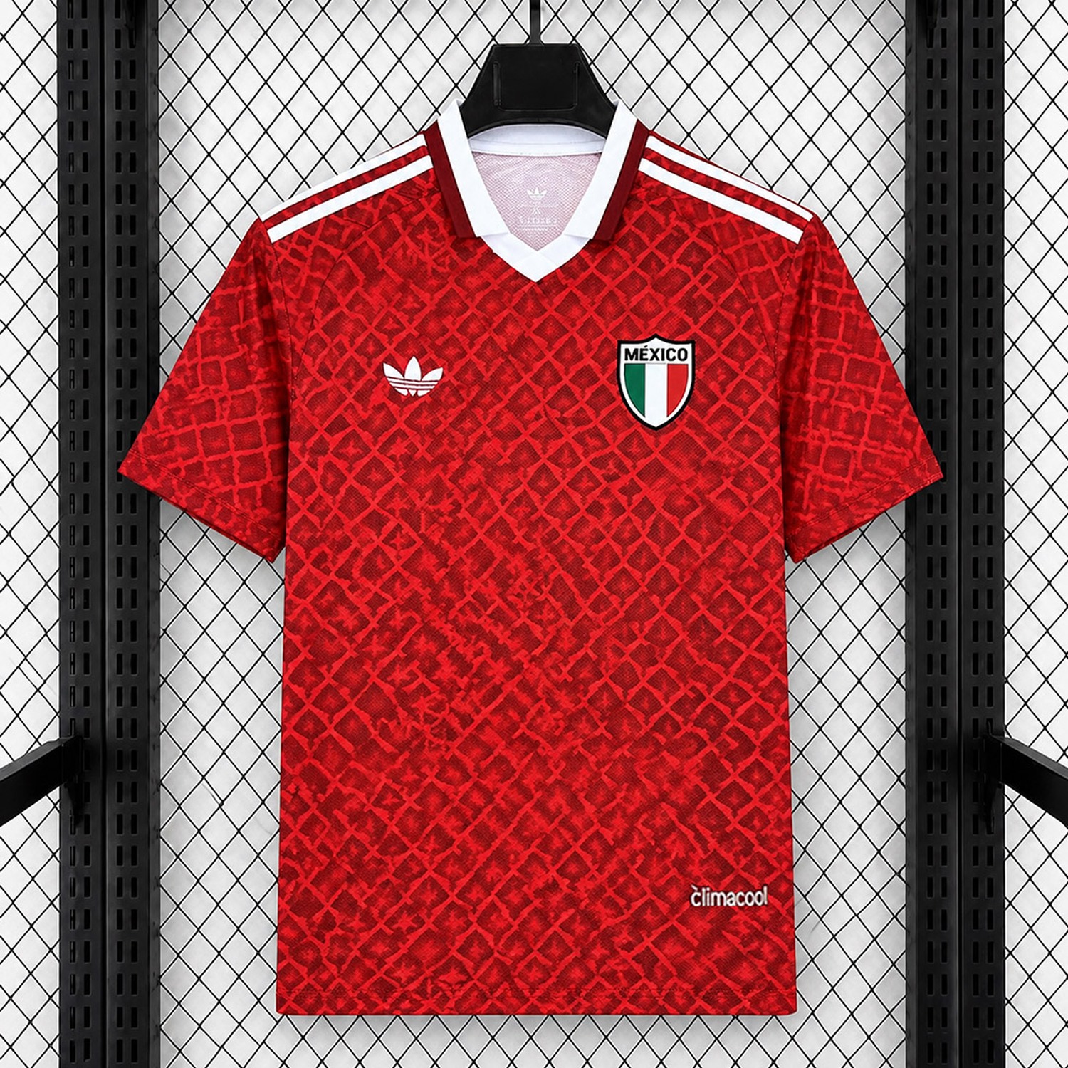 Mexico 2027 100 Years Anniversary Red White Special Jersey - Fans Version - UnitedFutballJersey