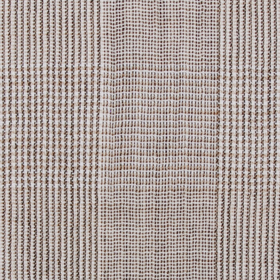 Italian Semi-Sheer Plaid Textural Wool Woven - Joann Fabrics