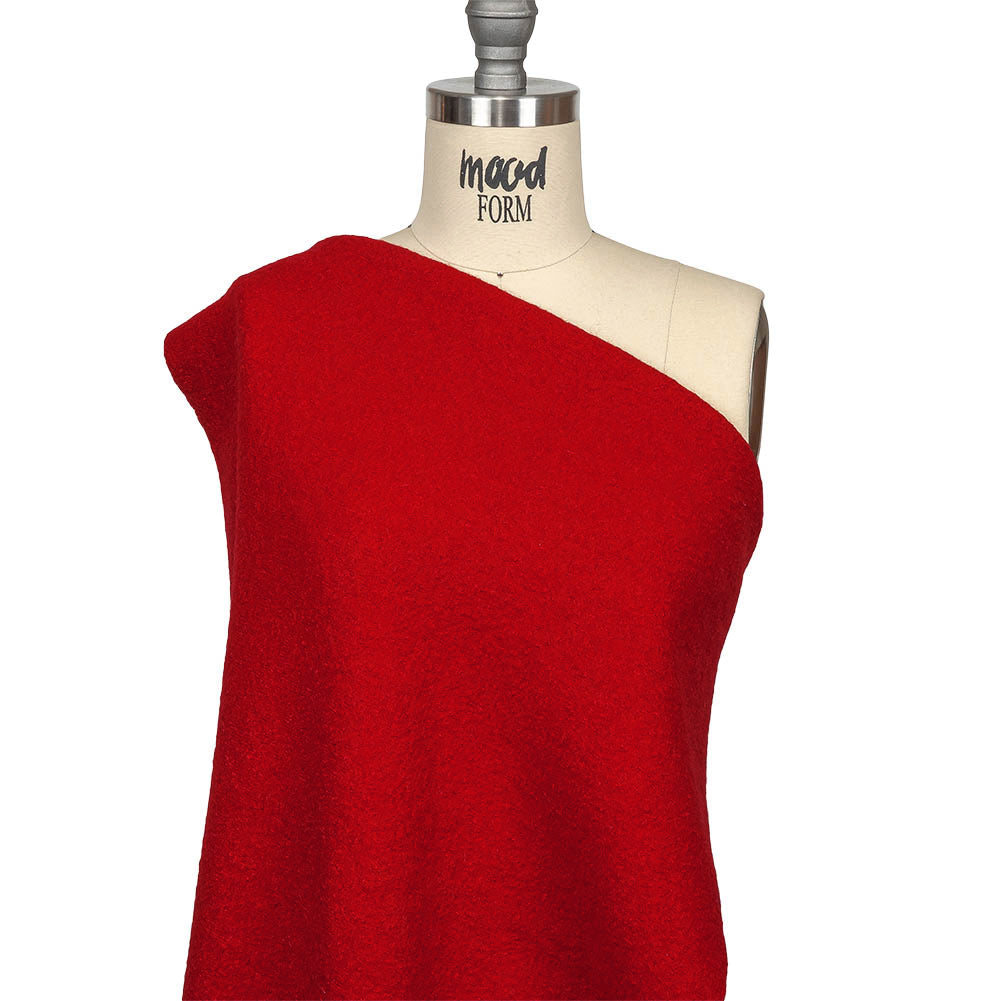 Boiled Wool Coating Fabric - Tango Red - Ketil Collection - Joann Fabrics