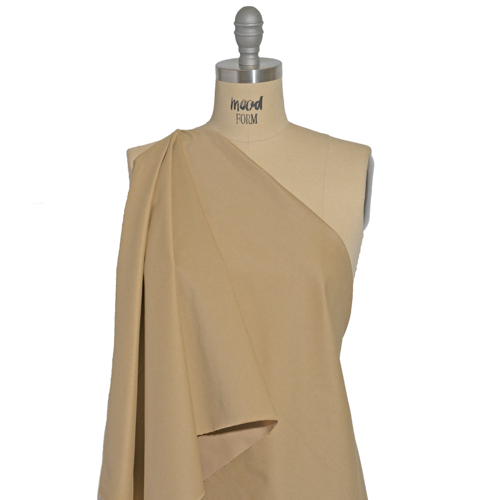 Carbon Brushed Stretch Khaki Twill - Beige - Averill Collection - Joann Fabrics