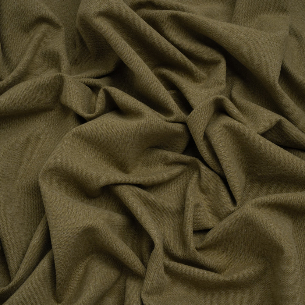 Double Wide Brushed Cotton and Linen Woven - Moss - British Imported - Joann Fabrics