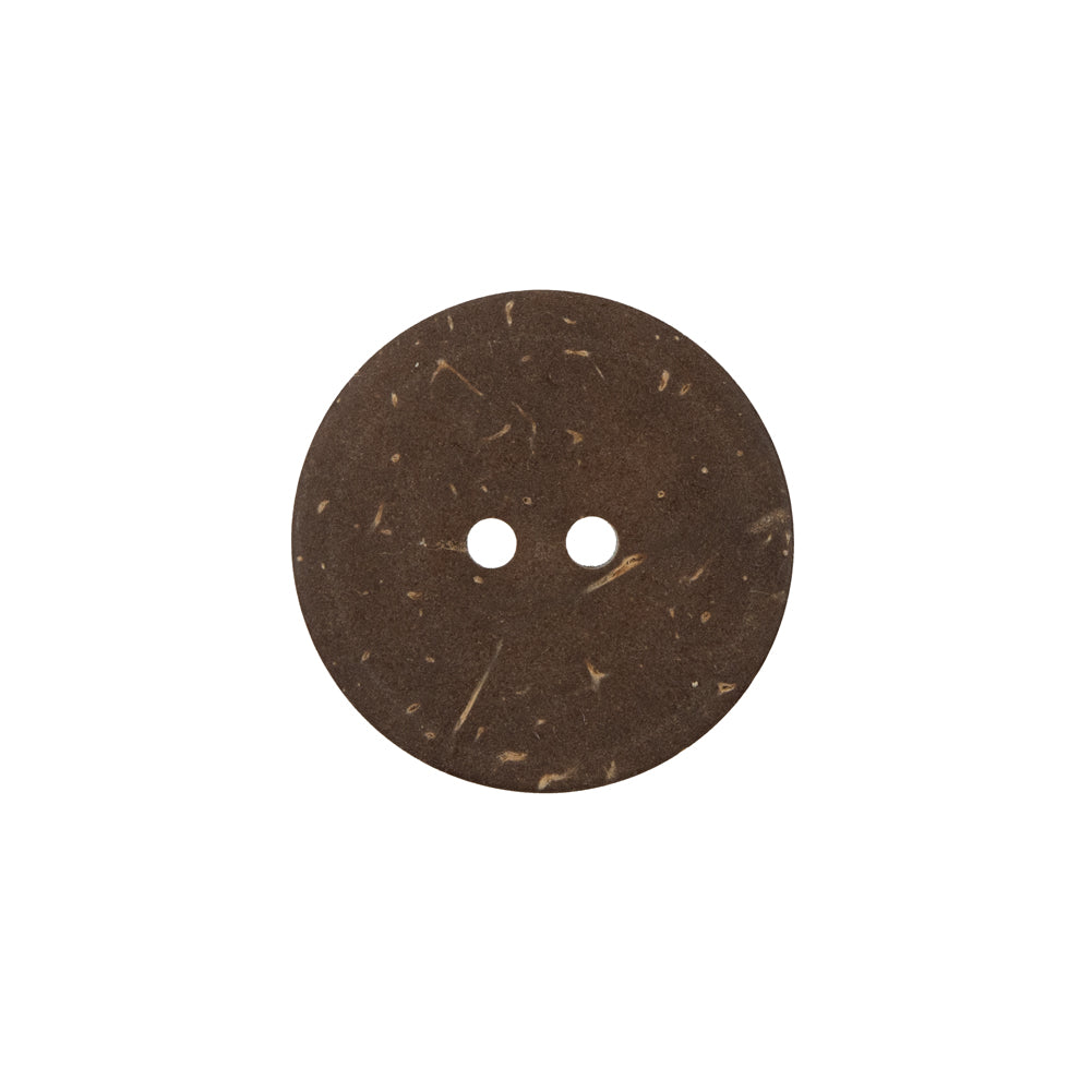 Italian Beige and Silver Carved Coconut Button - 32L/20mm - Joann Fabrics