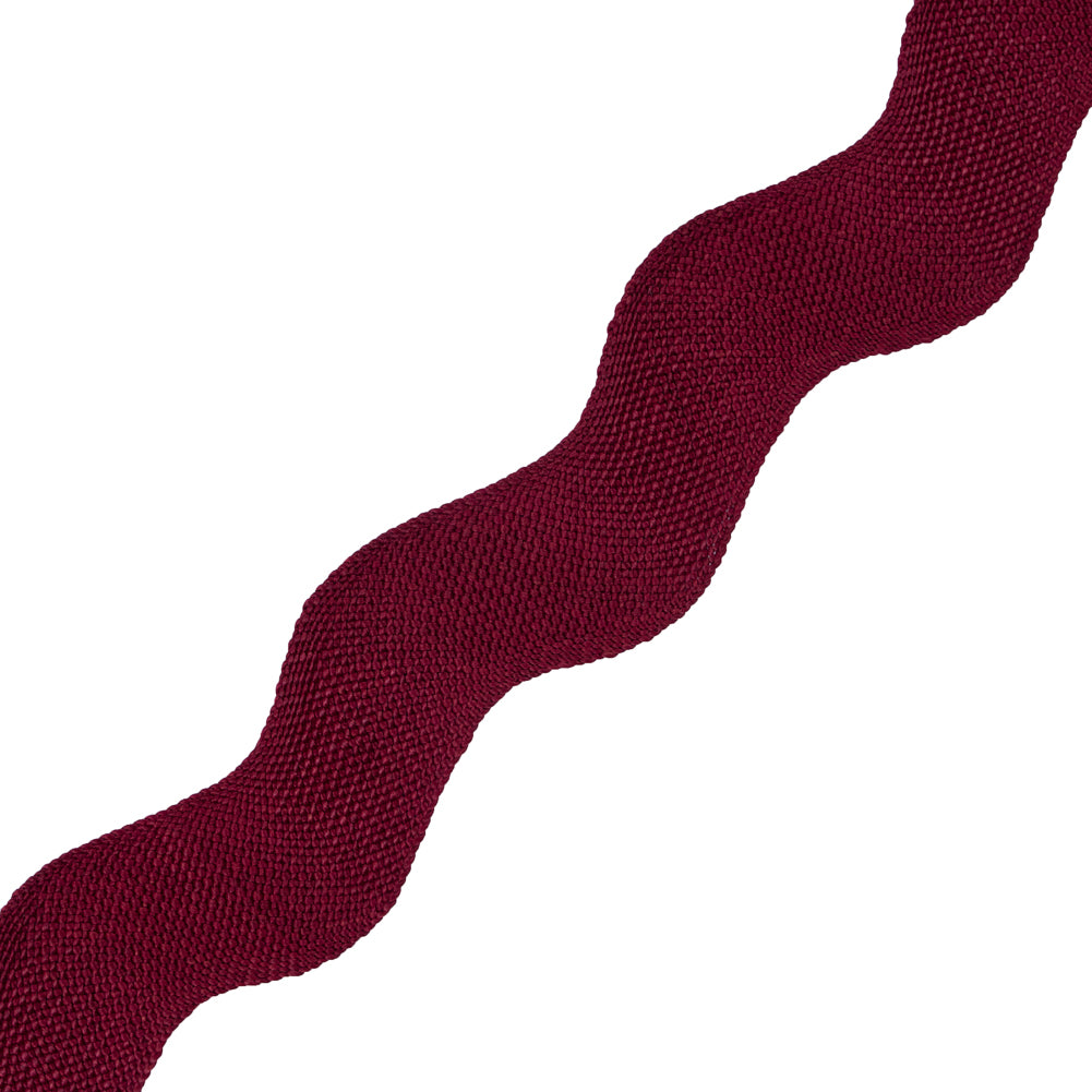 Wine Woven Jumbo Ric Rac - 2