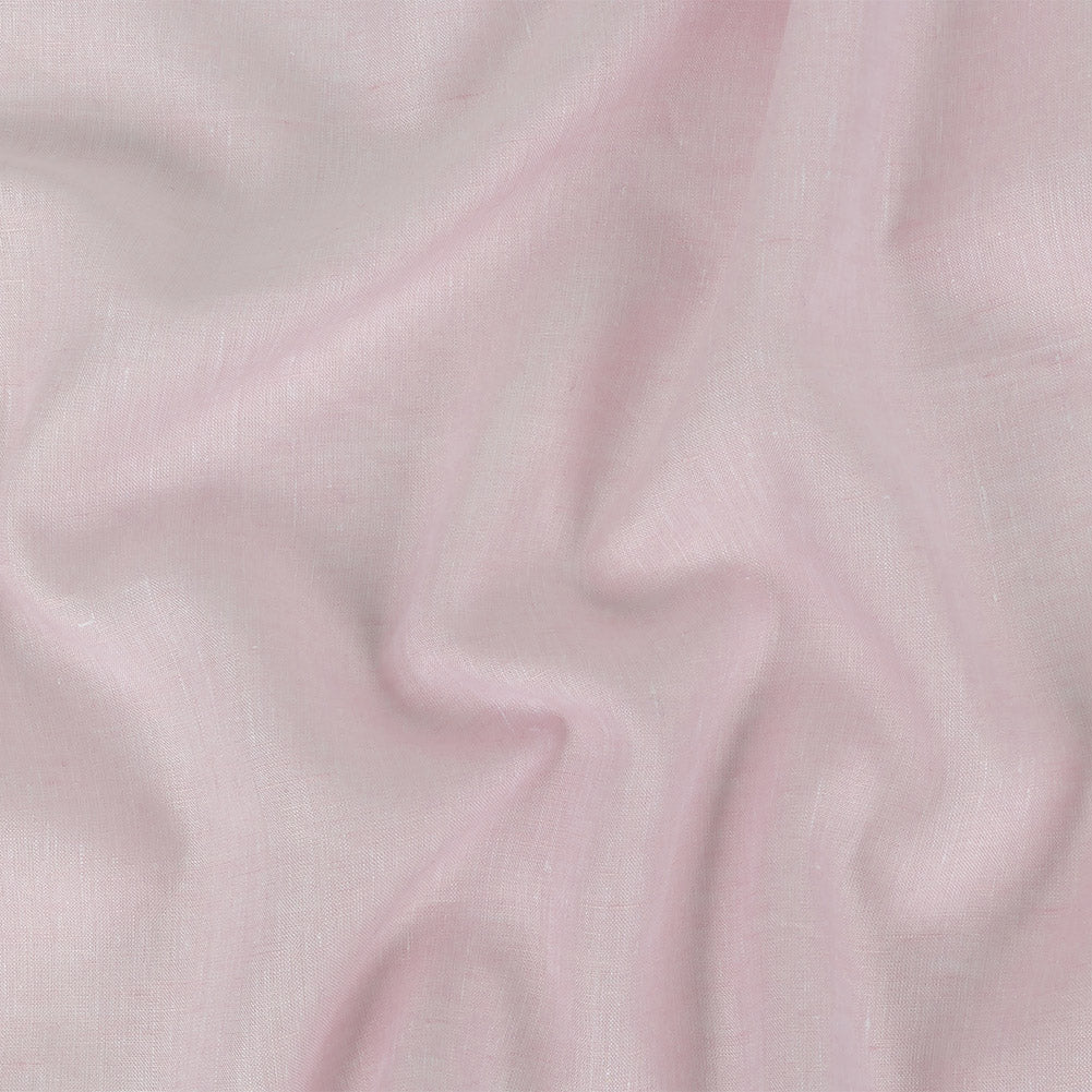 Lightweight Linen Chambray - Heathered Pink Marshmallow - Minerva Collection - Joann Fabrics