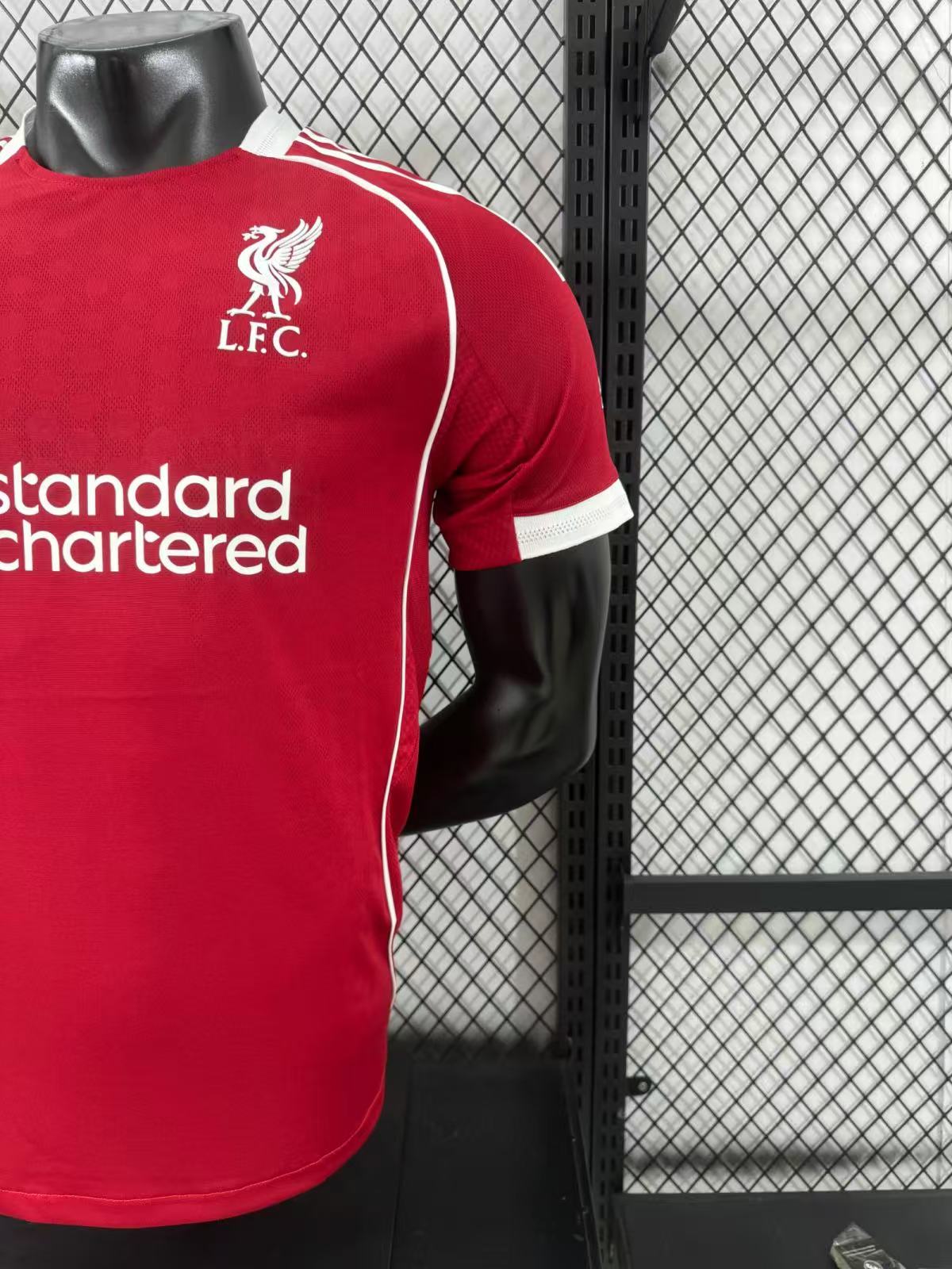 2025/2026 Player Version Liverpool Home  Football Jersey 1:1 Thai quality
