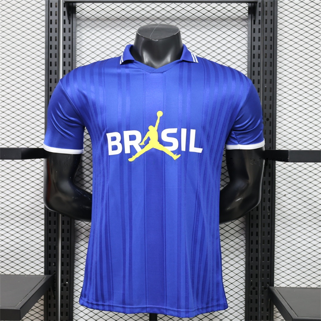 Brazil 2026 Jordan Royal Blue Special Jersey - Fans Version - UnitedFutballJersey