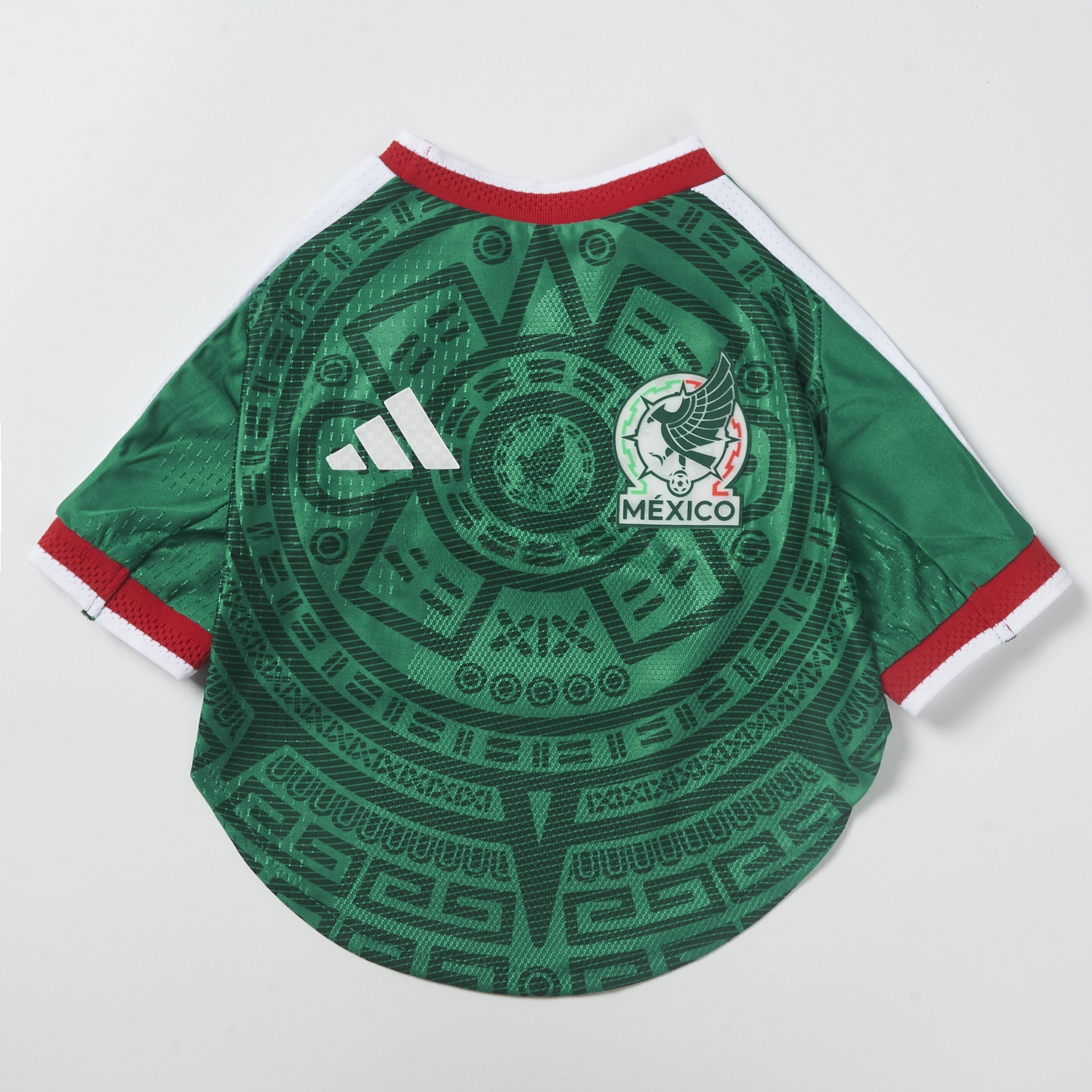 Mexico 2026 Home Pet Jersey - Player Version - UnitedFutballJersey