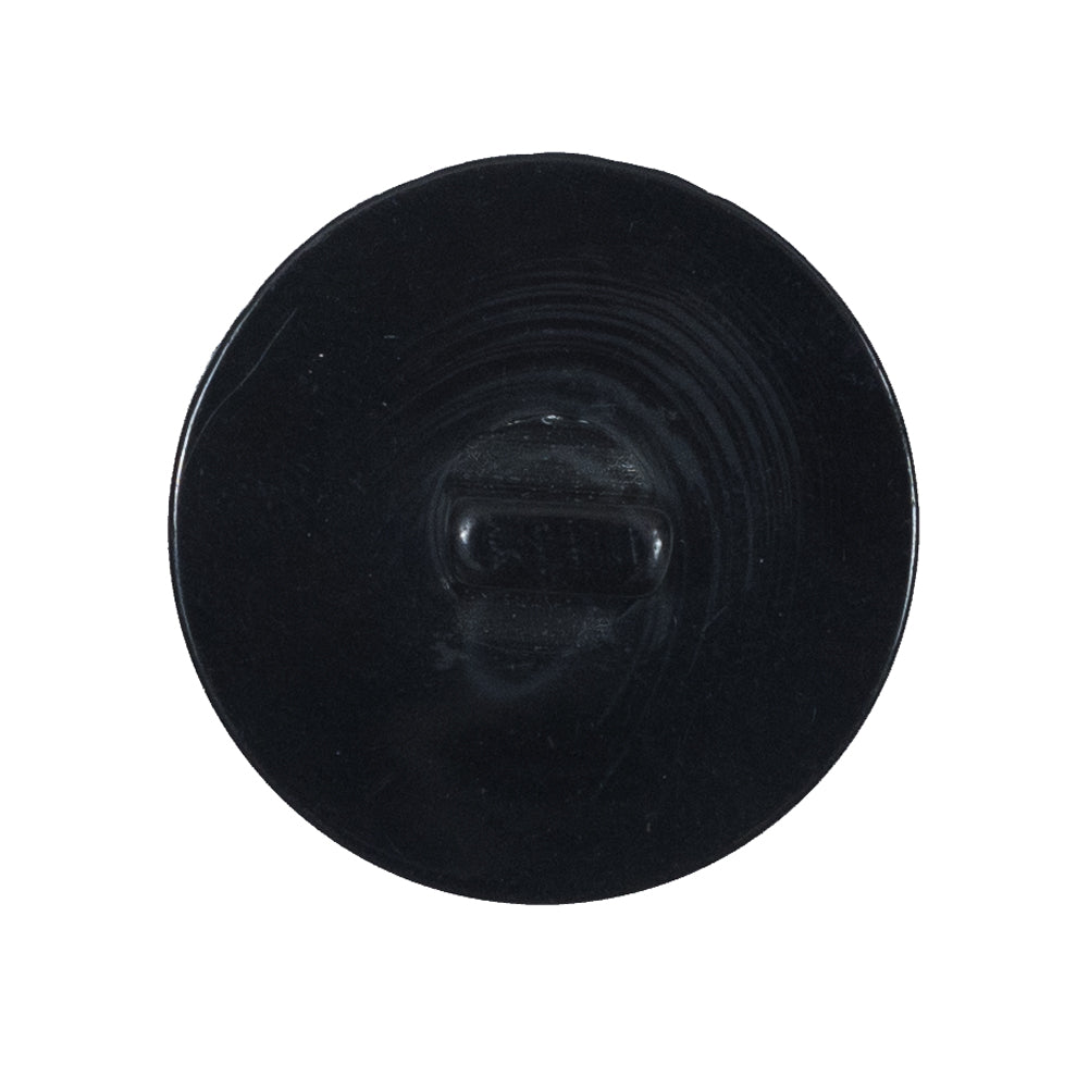 Black Plastic Shank-Back Button - 44L/28mm - Joann Fabrics