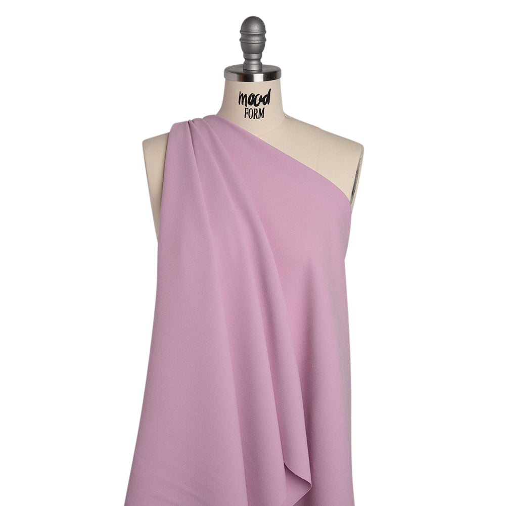 Stretch Polyester Crepe by Alex Perry - Lilac Purple - Designer Deadstock - Joann Fabrics