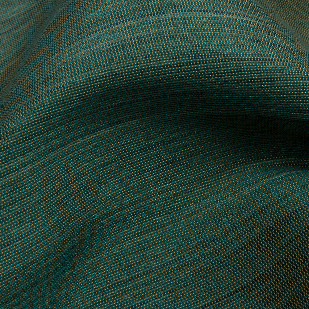 Recycled Polyester Bengaline - Jade Striations - British Imported - Joann Fabrics