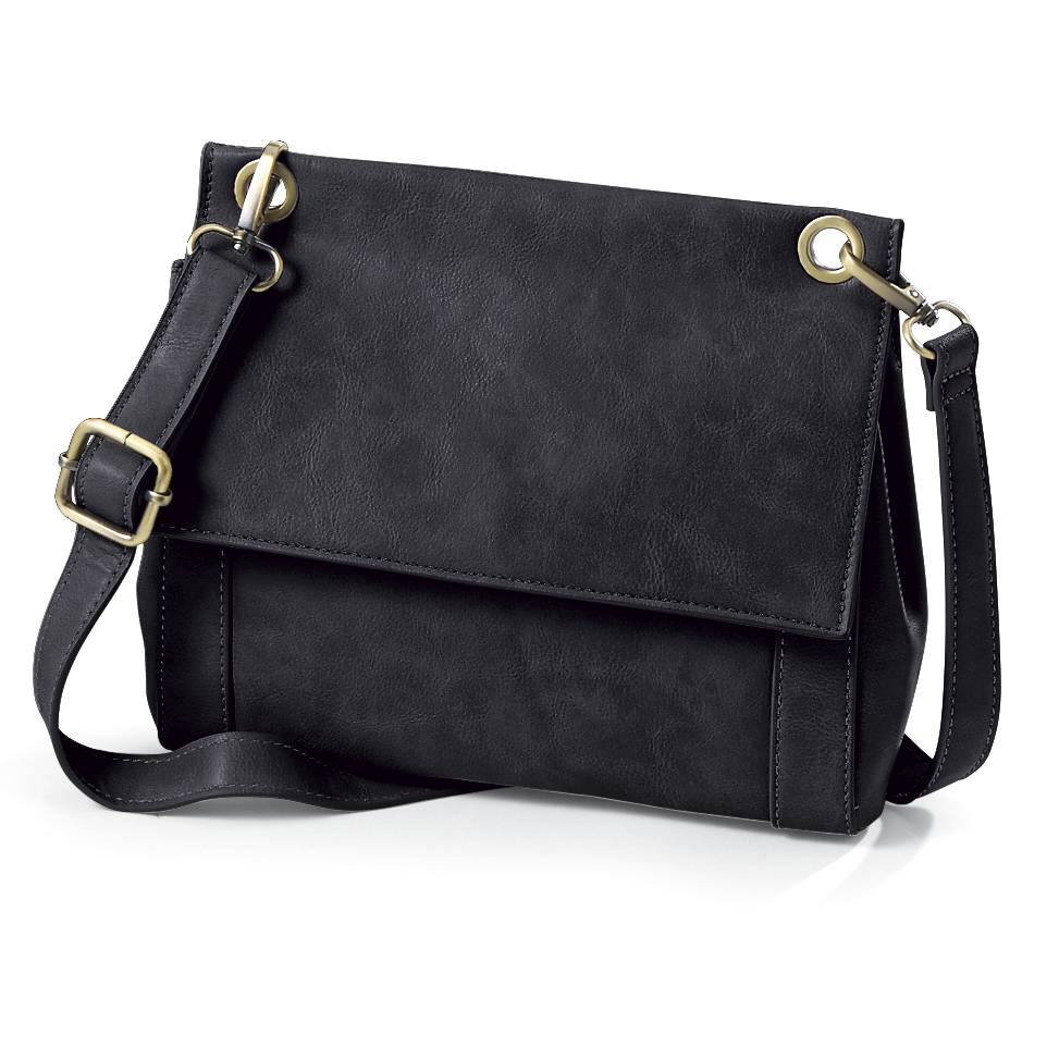 Stylish Crossbody Bag, Front Snap Flap, Back Zip Pocket - Northstyle Catalog