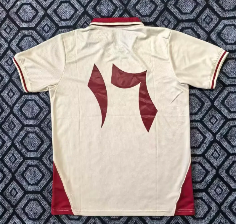2025/2026 Palestine Yellow Red Collar Football Shirt 1:1 Thai Quality