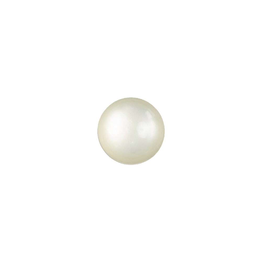Vintage-Look Frosted Glass Button with Metal Shank Back - 16L/10mm - Joann Fabrics