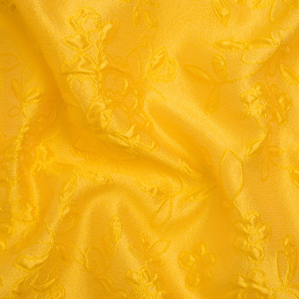 Luminous Sunshine Garden Party Lightweight Luxury Brocade - Joann Fabrics