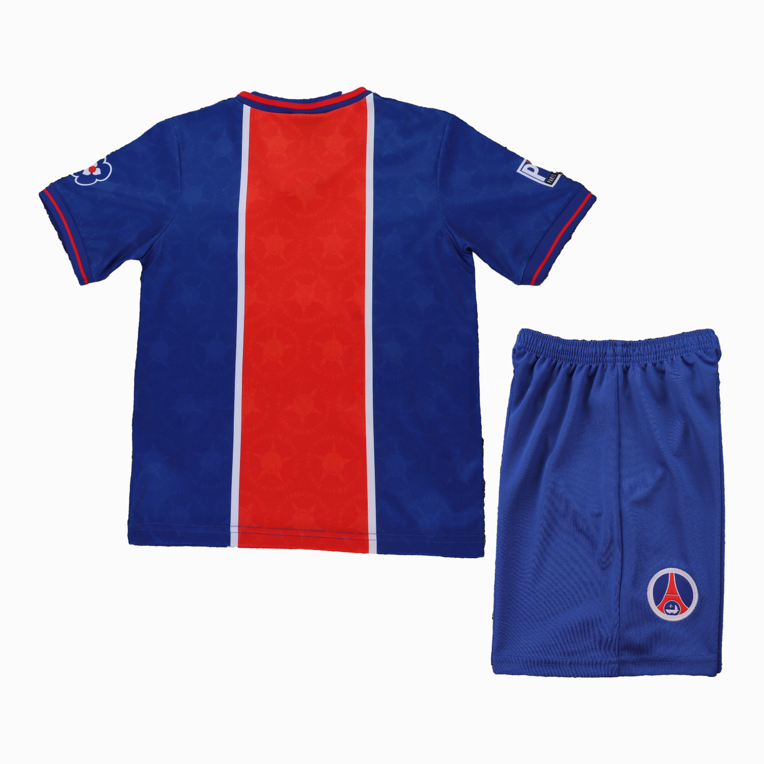 Retro Paris Saint-Germain PSG 1995-96 Home Kids Kit - UnitedFutballJersey