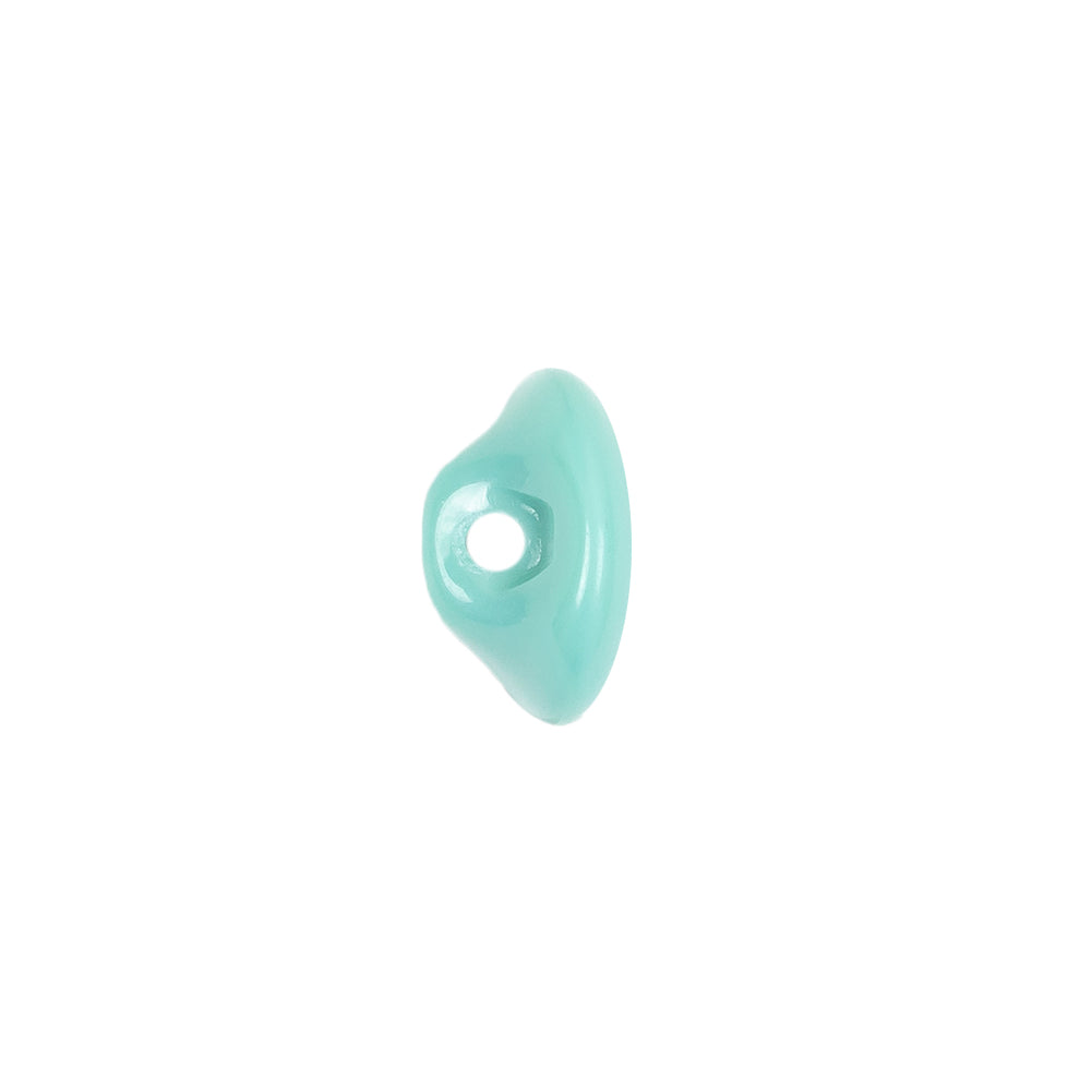 European Blue Green Self Back Glass Button - 20L/12.5mm - Joann Fabrics