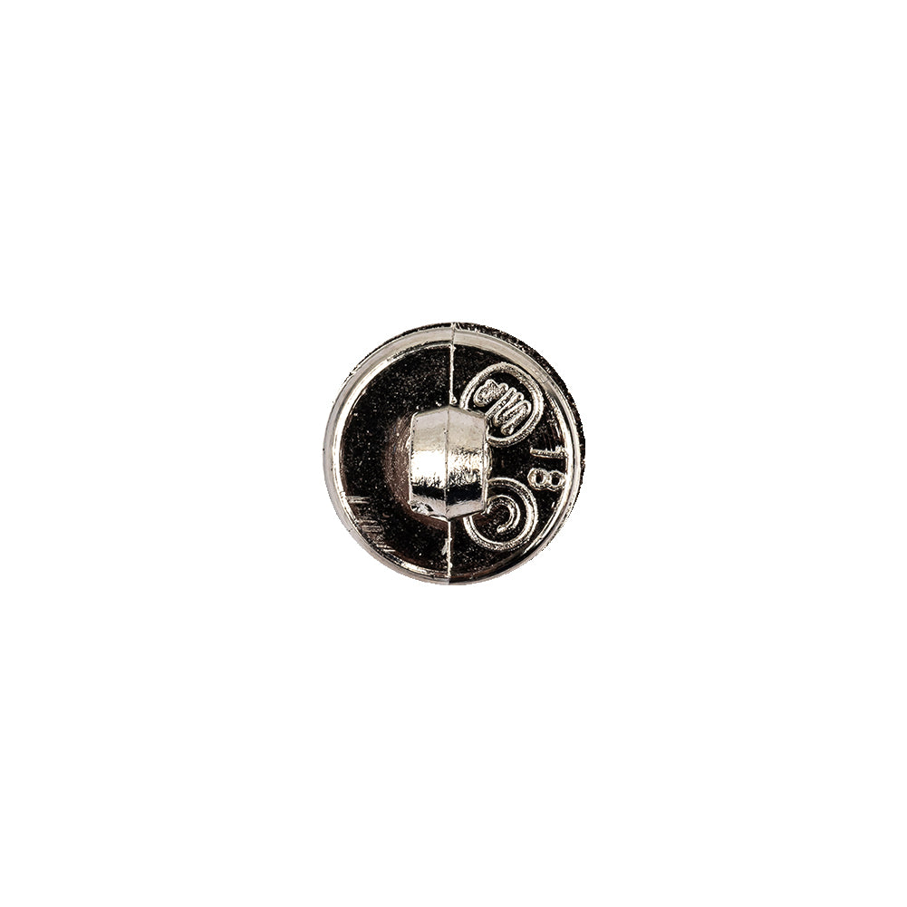 Italian Crystal Rhinestones and Silver Metal Shank Back Button - 18L/11.5mm - Joann Fabrics